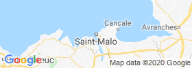 Saint Malo map